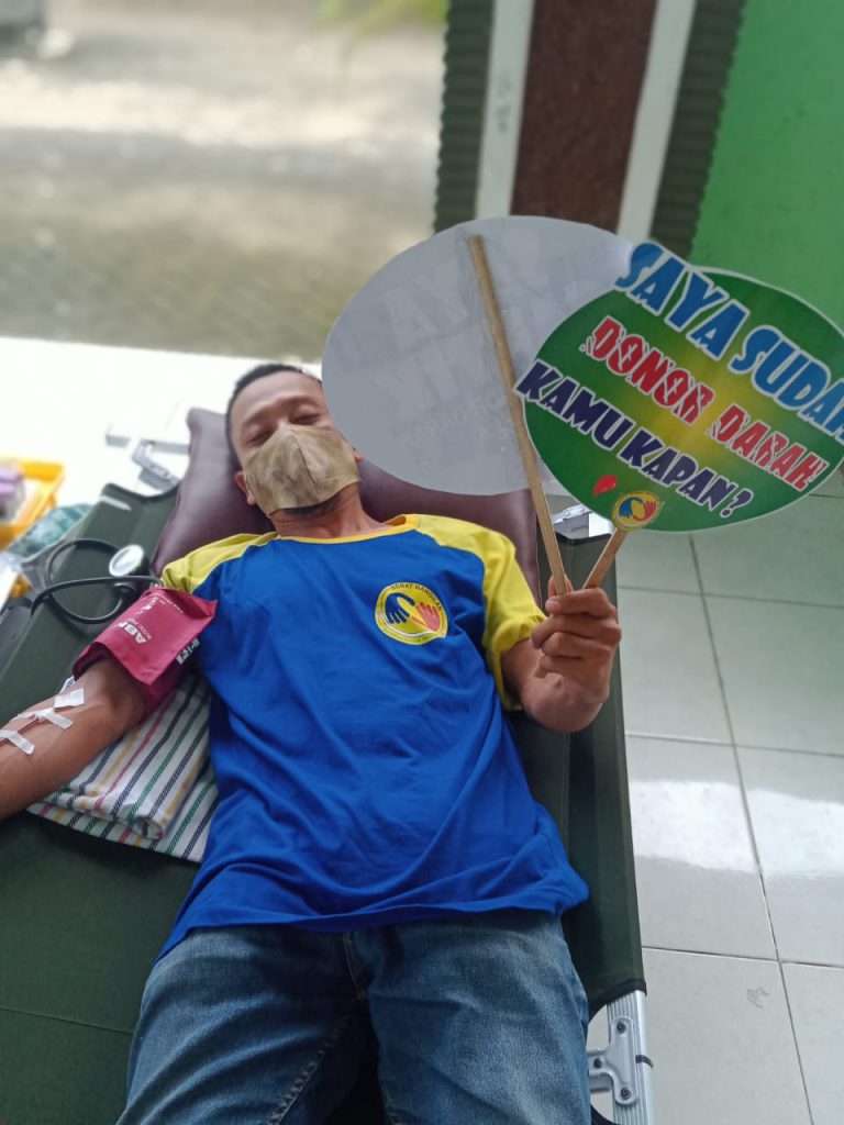 Awal 2021 Sobat Bangilan Adakan Kegiatan Donor Darah
