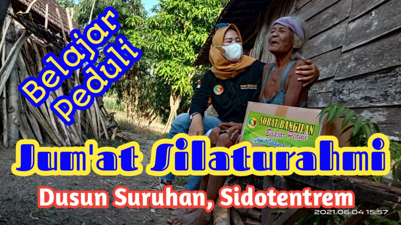 Jum’at Silaturahmi, Belajar Peduli Dusun Suruhan Desa Sidotentrem